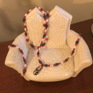 One of a kind handmade patriotic set